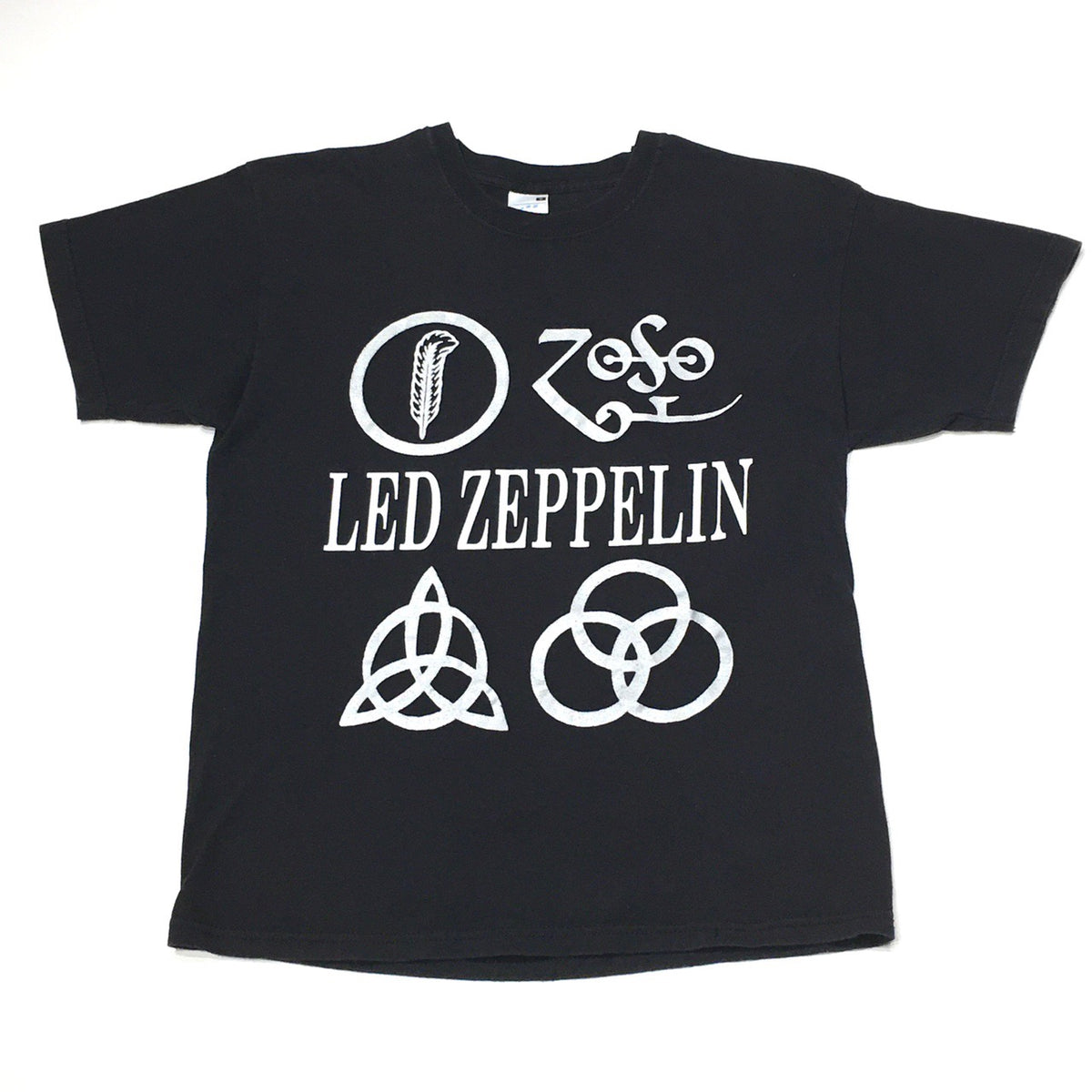 Led Zeppelin Icarus Four Symbols T Shirt Womens Medium Subtle Flex Streetwear