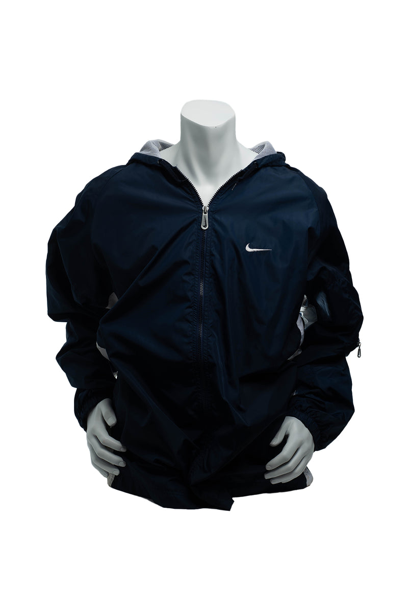 Vintage 90's Nike Windbreaker Jacket with Sleeve Pocket Men's Large –  Subtle Flex Streetwear