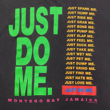 Load image into Gallery viewer, Vintage Just Do Me Nike Funny Sex Parody Humor Jamaica T-Shirt Men’s Large
