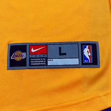 Load image into Gallery viewer, Vintage Nike Team Dri-Fit NBA Los Angeles Lakers Warm Up Long Sleeve Shooting Jersey Large
