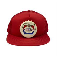 Load image into Gallery viewer, Vintage Molson Canadian Plastic Bottle Cap Logo Trucker Snapback Hat
