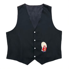 Load image into Gallery viewer, Vintage 1993 Looney Tunes Yosemite Sam Embroidered Black Vest Men’s XL
