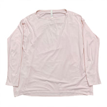 Load image into Gallery viewer, Lululemon Back In Action Relaxed Fit Boatneck Long Sleeve Pink Shirt Women’s 8
