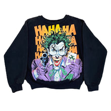 Load image into Gallery viewer, Vintage 1989 DC Comics Joker Sweatshirt Kids Small
