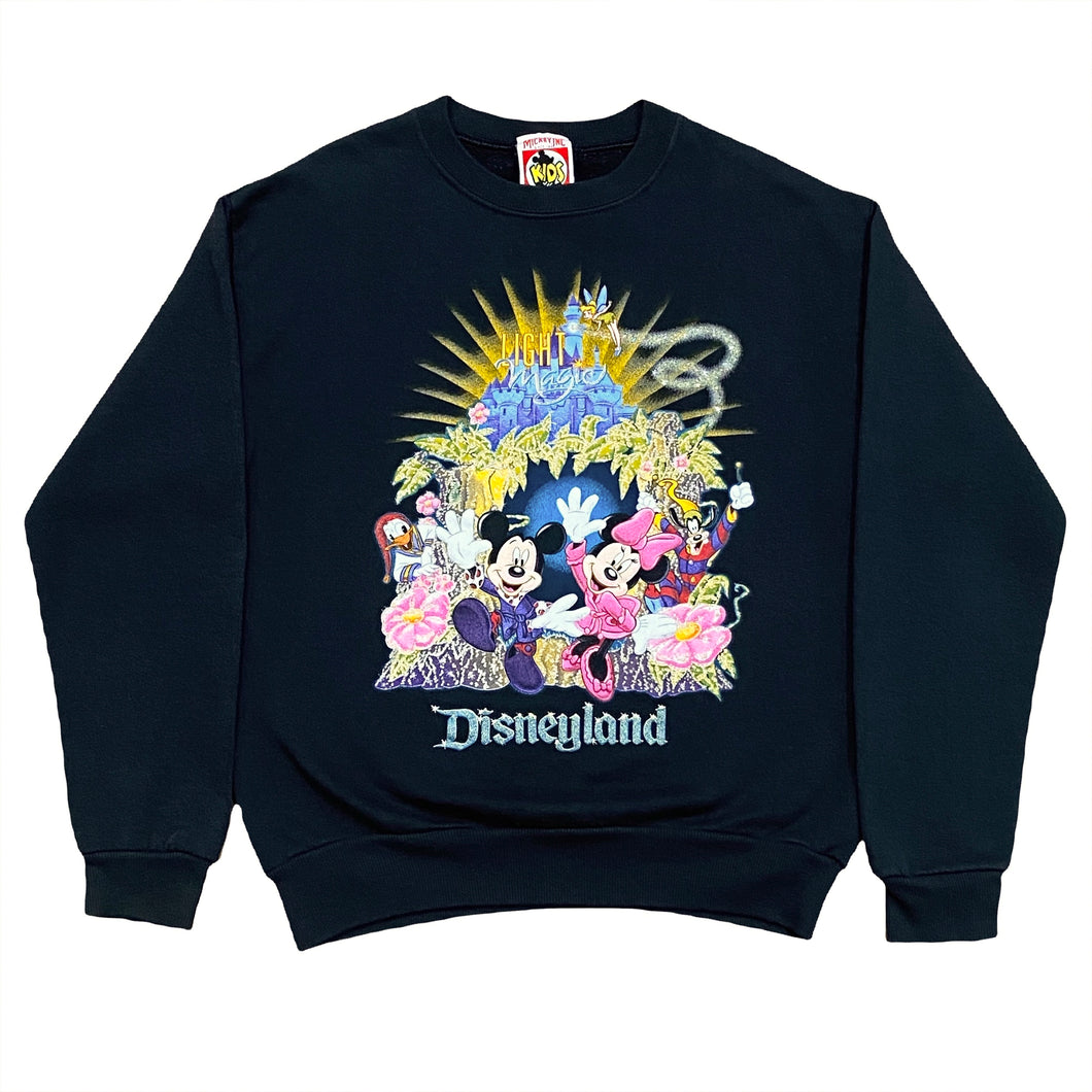 Vintage 90’s Disney Disneyland Light Magic Sweatshirt Girls Medium