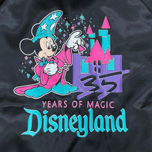 Load image into Gallery viewer, Vintage 1990 Disney 35 Years of Magic Mickey Mouse Satin Jacket Youth Large
