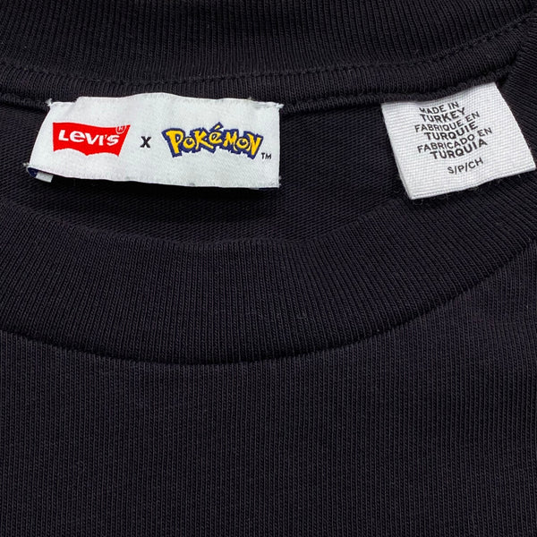 Levi’s x Pokemon 25th Anniversary Ash & Misty Black T-Shirt Men’s Small