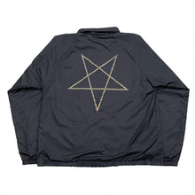 Load image into Gallery viewer, Thrasher Pentagram Lined Water-Resistant Windbreaker Snap Coach Jacket Medium
