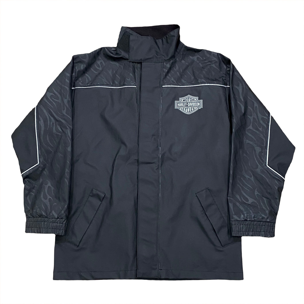 Harley Davidson 3M Reflective Rain Jacket Kids Large