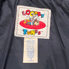 Load image into Gallery viewer, Vintage 90&#39;s Looney Tunes Bugs Bunny Embroidered Wool Baseball Varsity Jacket Youth Large 14-16
