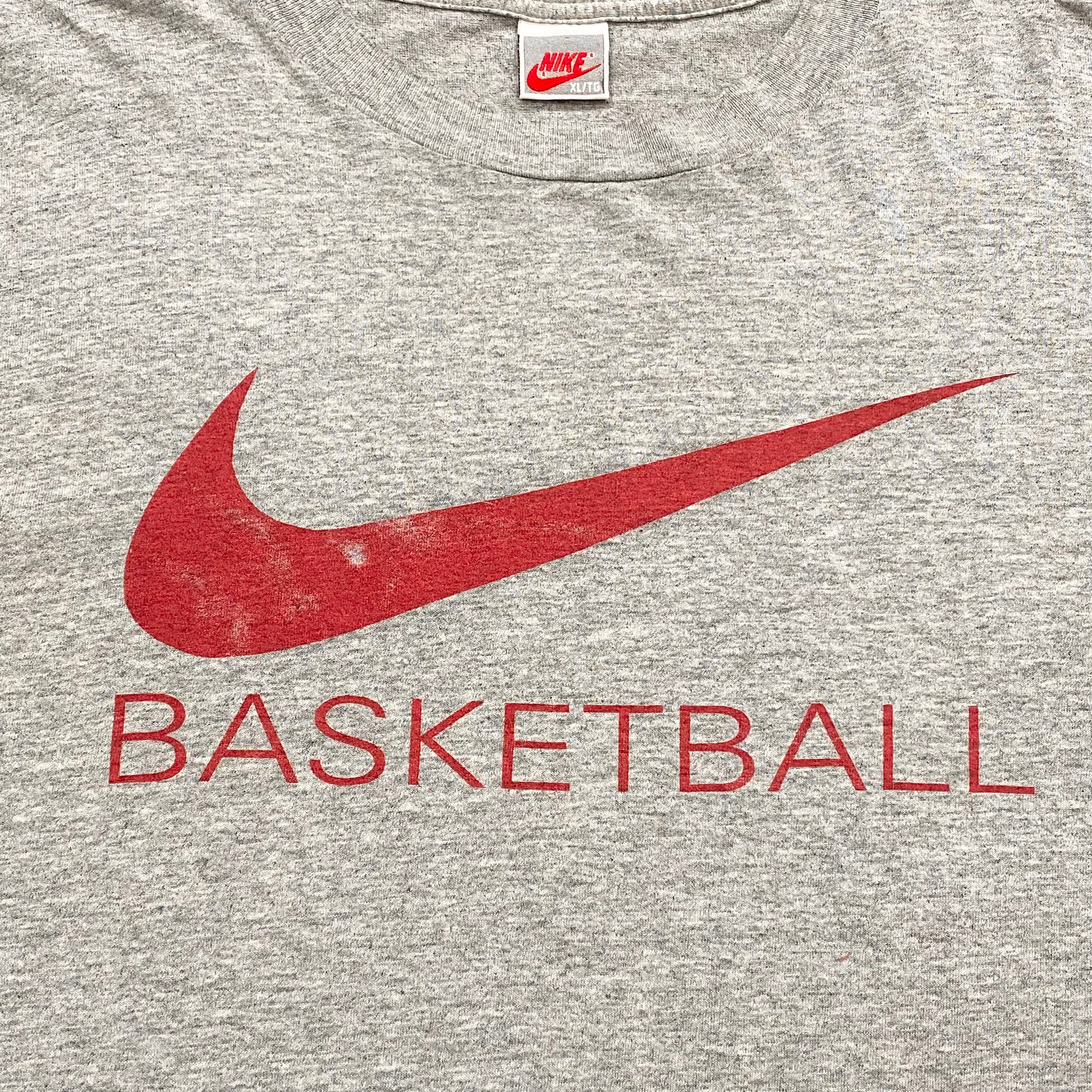 Nike Vintage Basketball Spell Out Tag T Shirt