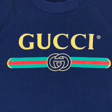 Vintage 90 s Gucci Logo Bootleg Sweatshirt Youth Medium