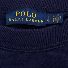 Load image into Gallery viewer, Polo Ralph Lauren RLYC Yacht Club Anchor Logo Cropped Sweatshirt Women’s Large
