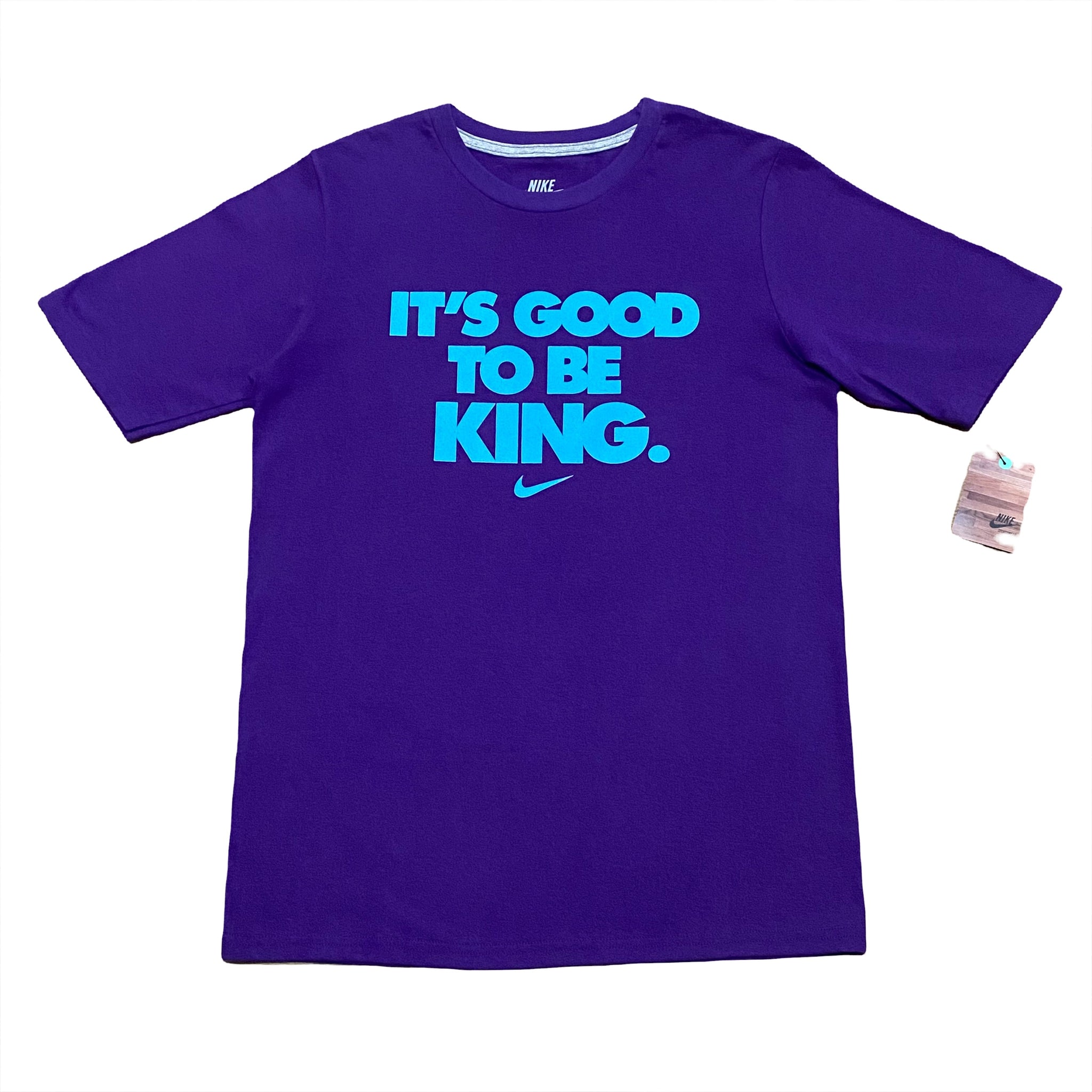 Nike 2010 LeBron James It s Good To Be King T Shirt Slim Fit Large Subtle Flex Streetwear