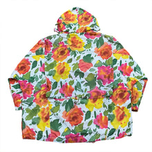 Load image into Gallery viewer, Vintage 80’s Pizazz Floral All Over Print Windbreaker Jacket Women’s Medium
