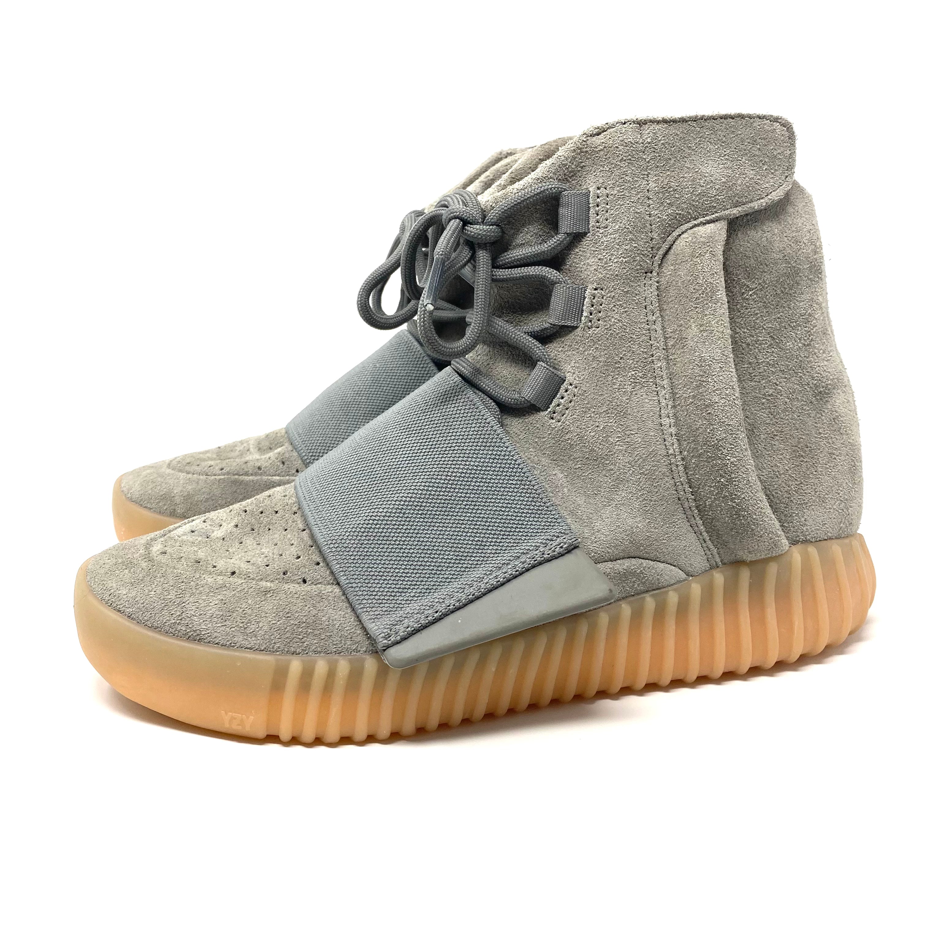 Adidas Yeezy Boost 750 Light Grey, Gum, Glow in the Dark BB1840 Kanye West  Sneakers Men’s 7 US