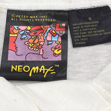 Load image into Gallery viewer, Vintage 1987 Peter Max Neo Max Henley Shirt Small
