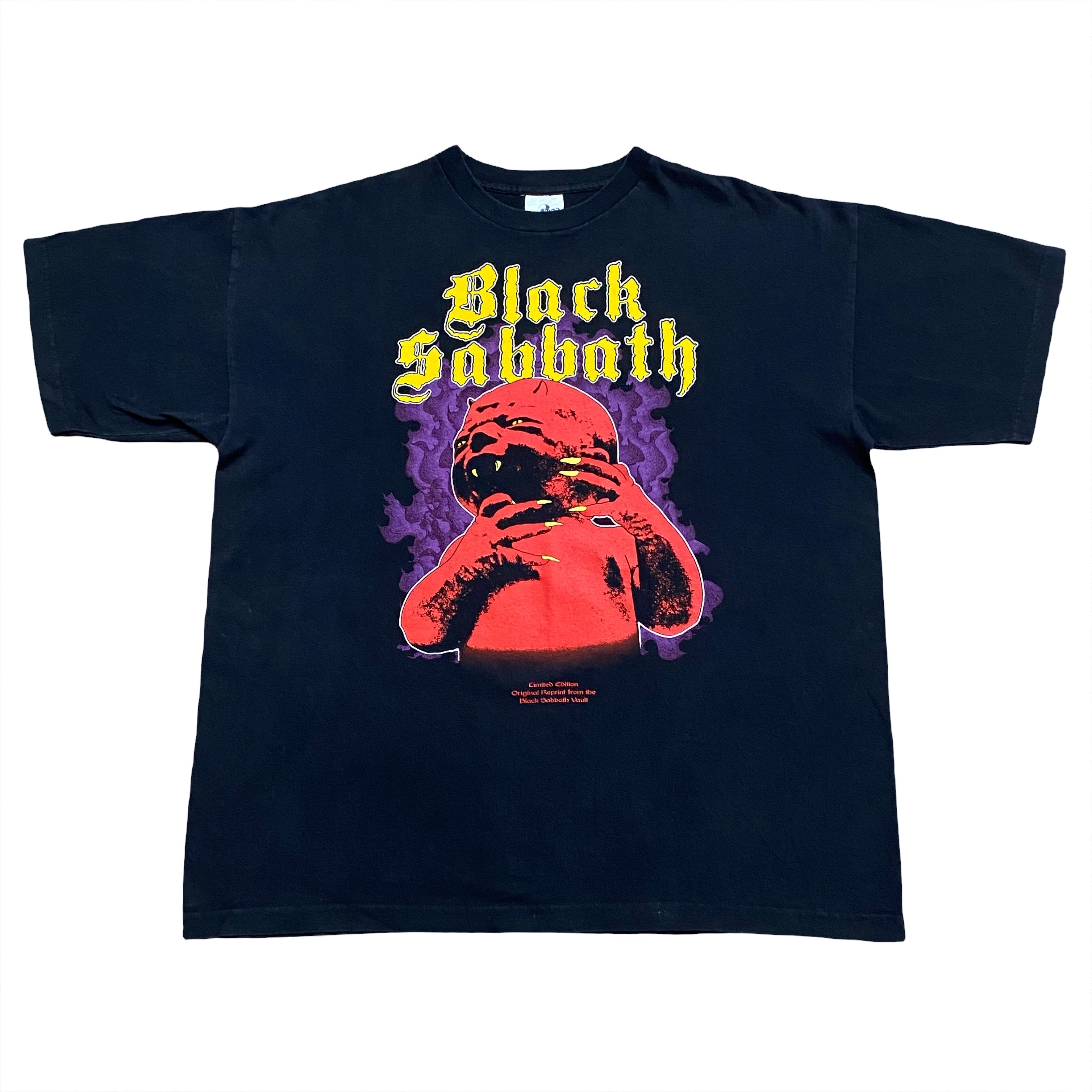 Vintage 90 s Black Sabbath Born Again Limited Edition Original Reprint From The Vault T Shirt XL