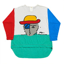 Load image into Gallery viewer, Vintage 1987 Peter Max Neo Max Henley Shirt Small
