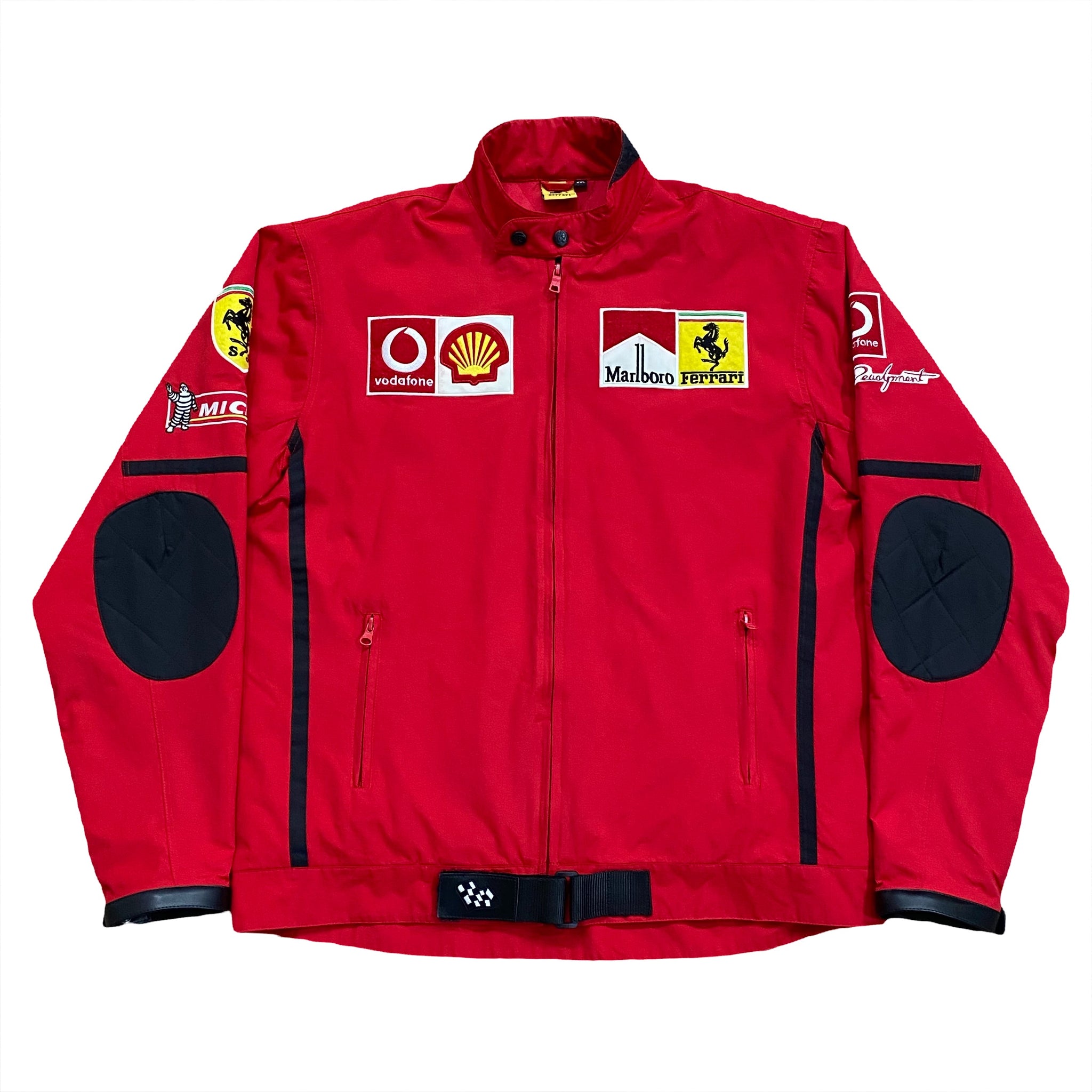 有名ブランド 1996s small Ferrari 1996s wool stadium jacket 