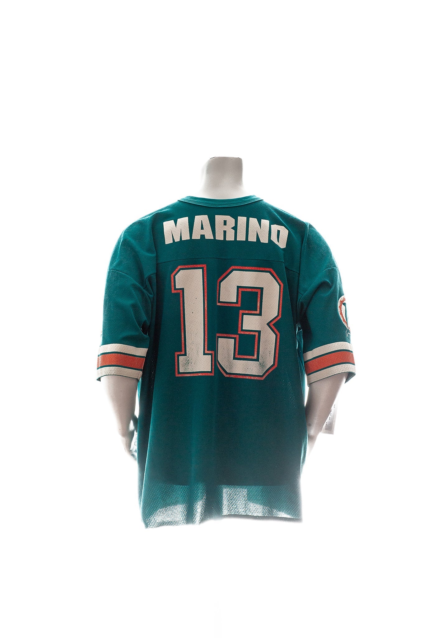 Miami newest Dolphins Dan Marino Vintage Logo 7 Jersey