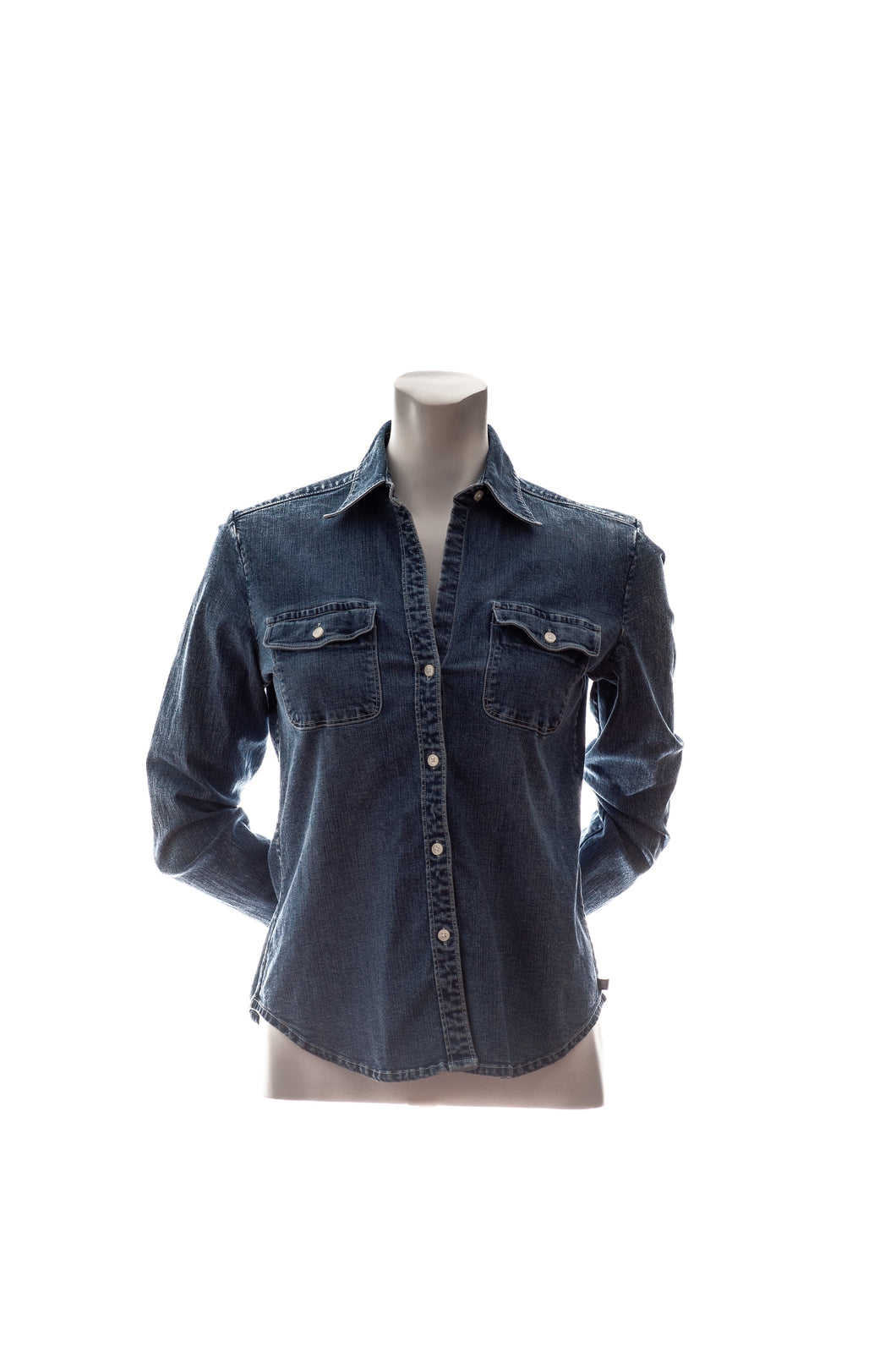 Ralph Lauren Jeans Co. Denim Long Sleeve Button Up Shirt Womens Small –  Subtle Flex Streetwear