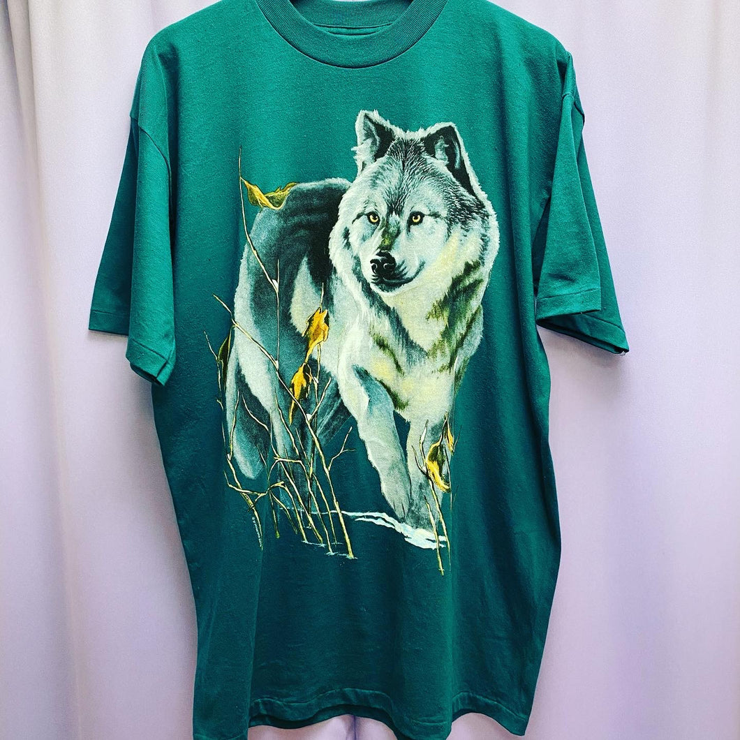 Vintage 1993 Wolf T-Shirt Men’s Large