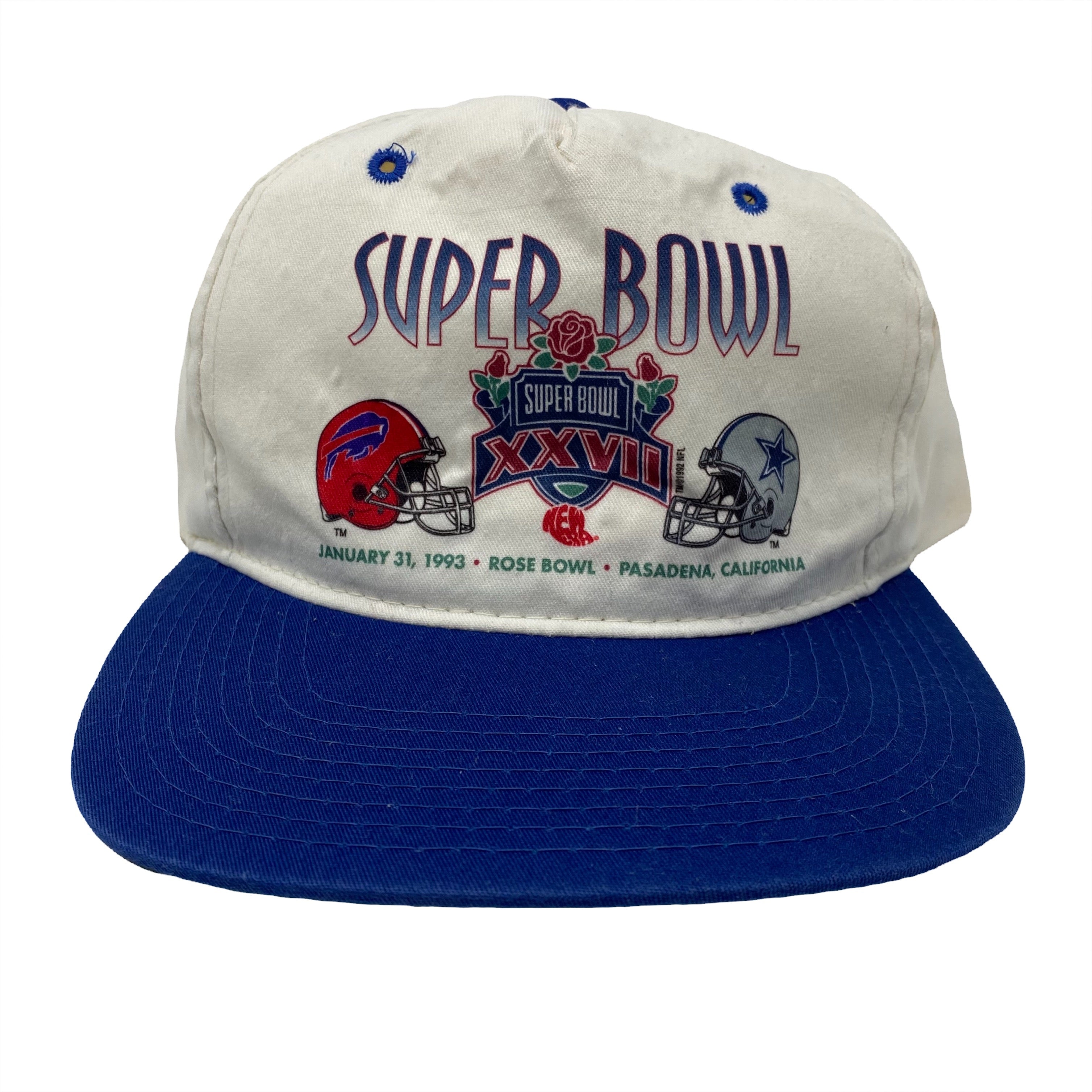 Vintage Super Bowl XXXIV Logo 7 Snapback Hat NFL